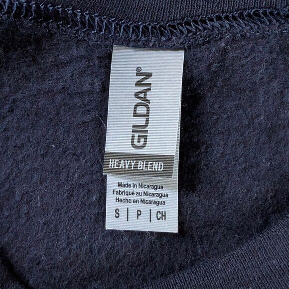 The Beatles Abbey Road Album Embroidered Sweatshirt Unisex Small Navy Blue - Picture 4 of 7